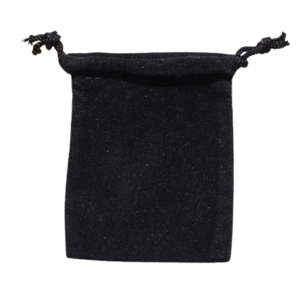 👣4/$20.  Black Jewelry Storage Pouch